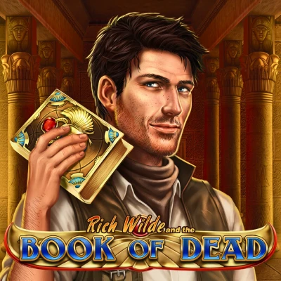 Book of Dead Egyptian-themed slot tile at Quatro Casino Canada