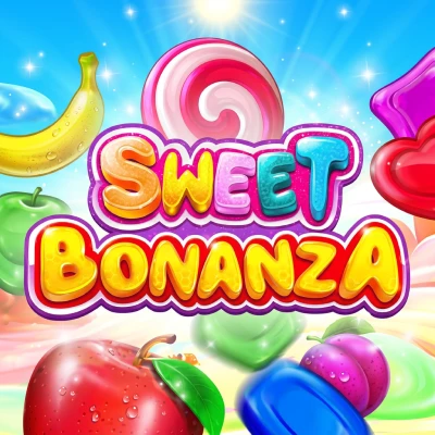 Sweet Bonanza online slot game tile available at Quatro Casino Canada