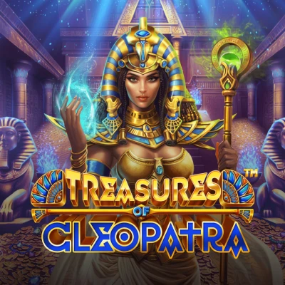 Treasures of Cleopatra Egyptian slot tile at Quatro Casino